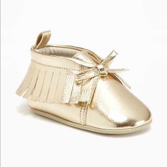 Old Navy Other - 🦋4 for $20, or as marked. Fringed Baby Moccasins